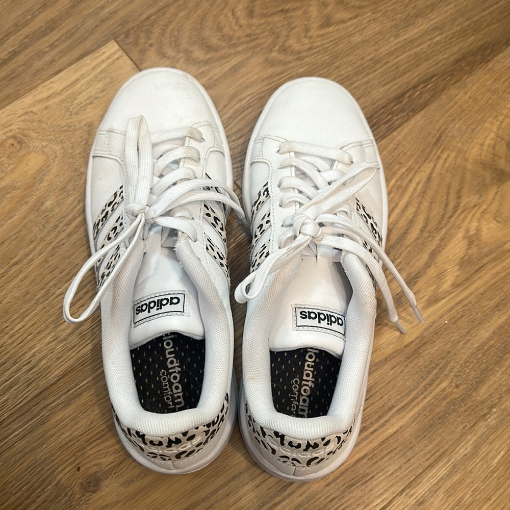 cheetah print adidas sneakers